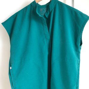 Figs hunter green scrub set